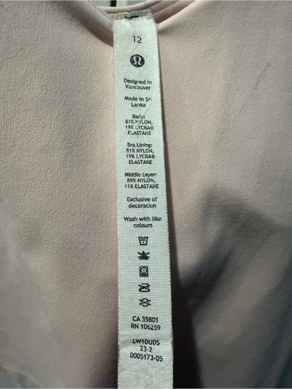 Lululemon Align Tank Top Size 12 - Picture 4 of 4
